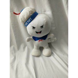 Classic Ghostbusters 9" Stay Puft Happy Marshmallow Man Talking Plush Toy